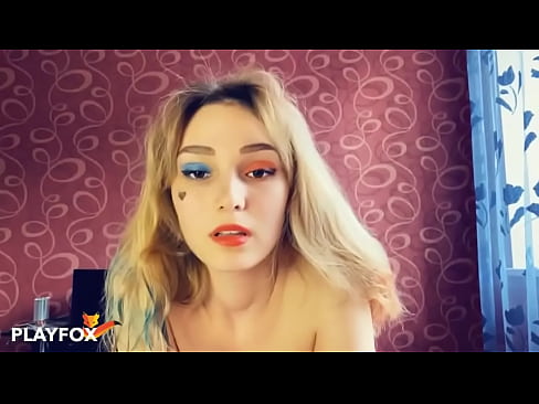 ❤️ Thug spéaclaí réaltachta fíorúla draíochta gnéas dom le Harley Quinn ❤️ Físeán fucking linn ❌
